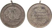 Musik tragbare Medaille Bronze versilbert Sängerbund Süd. Westeifel - zur Fahnenweihe, ca. 42,5 MM -