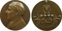 Personen Medaille Bronze Rosegger Peter (1843-1918), Schriftsteller, zu seinem 70. Geburtstag vom Deutschen Schulverein, v. L. Hujer, 60 MM -