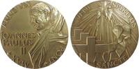 Vatikan Medaille Bronze Johannes Paul II. (1978-2005) - auf den Heiligen Geist, Anno XX, Brustbild nach rechts / strahlender heiliger Geíst über -