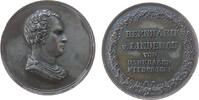 Personen Medaille Bronze Lindenau Bernhard von (1780-1824) - anläßlich seiner Niederlegung des Amtes als Direktor der Sternwarte, Sachsen Coburg G -