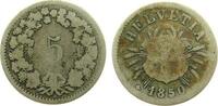 Schweiz 5 Rappen Billon HMZ 1211 -