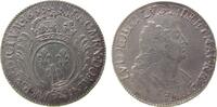 Frankreich 1/2 Ecu aux palmes Ag Louis XIV (1643-1715), B (Rouen), ca.13.23 Gramm -