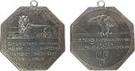 Schützen tragbare achteckige Klippe 1906 Silber München - auf das 15. Deutsche Bundesschießen, und zur Erinnerung an das 7. Deutsche Bundesschieß...