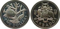 Barbados 2 Dollar KN Geweihkoralle -