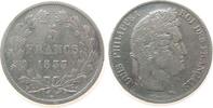 Frankreich 5 Francs Ag Louis Philippe I, W (Lille) -
