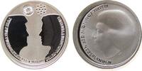 Niederlande 10 Euro Ag Hochzeit von Kronprinz Willem Alexander und Máxima Zorreguieta -