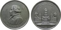 Reformation / Religion Medaille Zinn Worms - auf die Errichtung des Luther-Denkmals, Brustbild Luthers nach links / das Denkmal, v. Assmann & Hagedorn, ca. 46,5 -