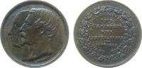 Napoleon Medaille Bronze Napoleon III (1852-1870) - auf seinen Besuch in Lille, Büsten des Kaiserpaares nach links / Mehrzeiler, v. Robineau, ca. -