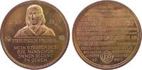 DDR Medaille Kupfer Suhl - auf Friedrich Fröbel, Brustbild halblinks / Schrift, ca. 44,5 MM -