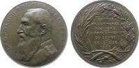 Belgisch Kongo Medaille Bronze Leopold II. (1865-1909) - auf die Annexion des Kongos, Büste nach links / Mehrzeiler im Kranz, v. Baetes, ca. 60 MM -