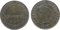 Frankreich 1 Centime Br Ceres, A (Paris) -