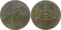 USA Medaille Bronze Hudson River - auf die Entdeckung durch Henry Hudson 1609, drei weibliche Gestalten mit Anker, Schiffsmodell und Plan unt -