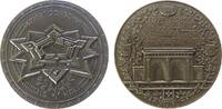 erster Weltkrieg Medaille Bronze Ludwig III. (1913-1918) Bayern - auf die Einnahme von Lille durch Kronprinz Rupprecht, Ansicht des Stadttores / Befestigu -