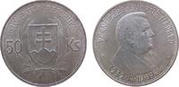 Slowakei 50 Koruna Ag Unabhängikeit, Dr.Tiso -