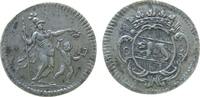 Schulprämie Tischlivierer Silber Bern - Schulprämie, Minerva mit Speer hält Kranz über Knaben mit Buch / Wappen, ca. 15,9 (leicht oval), ca. 0,9 Gramm, um -