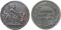 Schulprämie Schulprämie Silber Basel - Schulprämie, Minerva mit Lanze nach rechts einen Genius bekränzend / Schrift im Lorbeerkranz - INVITAT PRETIIS AN -