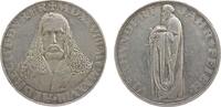 Personen Medaille Silber Dürer Albrecht (1471-1528) - auf seinen 400. Todestag, Maler und Grafiker, Brustbild von vorn / Apostel Paulus, v. K. Rot -