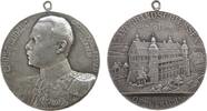 Schützen tragbare Medaille 1908 Silber Offenbach am Main - auf das 23. Verbandsschießen, Brustbild von Ernst Ludwig Großherzig von Hessen nach li...