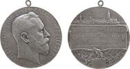 Schützen tragbare Medaille 1912 Silber Frankfurt - auf das XVII. deutsche Bundesschiessen, Büste Prinzen Heinrich von Preussen nach rechts / Stad...