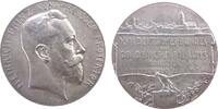 Schützen Medaille 1912 Silber Frankfurt - auf das XVII. deutsche Bundesschiessen, Büste Prinzen Heinrich von Preussen nach rechts / Stadtansicht,...