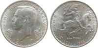 Luxemburg 20 Francs Ag Charlotte 1919-1964, Schlacht von Cresy, feine Kratzerchen, minimal Grünspan -