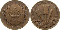 Frankreich Medaille Bronzeguß Montataire - auf das 100. Gründungsjahr der Firma Astral Celluco (vormals Levy-Finger), Firmenname in mehrstahligem St -