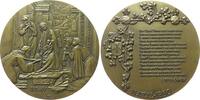 Weihnachten Medaille Bronze Heilige Maria und Josef mit dem Jesuskind neben Kuh und Esel, / Mehrzeiler, Natal, Weihnachten, v. Esc. Andido, ca. 80 MM -