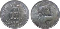 San Marino 1000 Lire Ag Europawahl, Patina, im Original Blister ohne Umverpackung und ohne Zertifikat -