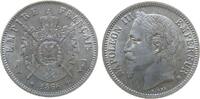 Frankreich 1 Franc 1866 Ag Napoleon III, BB (Strasbourg), Gad.463, eine ... 110,00 EUR  + 100,00 EUR frais d'envoi