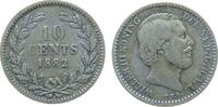 Niederlande 10 Cents 1882 Ag Wilhelm III, Schulman 660 ss 33,50 EUR  + 100,00 EUR frais d'envoi