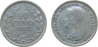 Niederlande 10 Cents 1892 Ag Wilhelmina I, Schulman 876 ss+ 45,00 EUR  + 100,00 EUR frais d'envoi