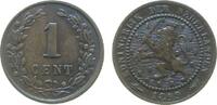 Niederlande 1 Cent 1899 Br Wilhelmina I, Schulman 967 ss 5,00 EUR  + 100,00 EUR frais d'envoi