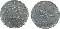 T&uuml;rkei 2 Kurus 1910 Ag Mohammed V (1909-18), AH1327/2, Sch&ouml;n 6, Stempelr... 9,50 EUR  + 100,00 EUR frais d'envoi
