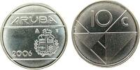 Aruba 10 Cent 2006 Ni-St . unz 2,00 EUR  + 100,00 EUR frais d'envoi