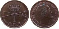 D&auml;nemark 1 RBS 1853 Ku Frederik VII, Rigsbankskilling, Siegs 4, etwas Gr... 33,50 EUR  + 100,00 EUR frais d'envoi