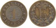 D&auml;nemark 1 SRM 1860 Br Frederik VII, Skillingrigsmont ss 8,00 EUR  + 100,00 EUR frais d'envoi