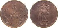 D&auml;nemark 5 &Ouml;re 1874 Br Christian IX, berieben, gereinigt ss 12,00 EUR  + 100,00 EUR frais d'envoi