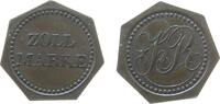 Deutschland Zollmarke ohne Jahr Kupfer Berlin - Zollmarke zu 6 Pfennig, ... 35,00 EUR  + 100,00 EUR frais d'envoi