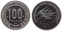 Kongo Republik 100 Francs Ni Essai, Elenantilopen -