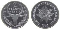 Madagaskar 2 Francs St Essai -