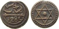 Marokko 4 Falus Br Sidi Mohammed IV, AH1285, Marrakesh, Valentine 135 var. -