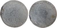 Frankreich 1/2 Ecu aux 8L Ag Louis XIV (1643-1715), A (Paris), starke Überprägungsspuren -