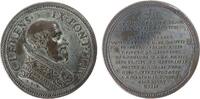 Vatikan Suitenmedaille Bronze versilbert Clemens IX. (1667-1669), Brustbild nach rechts / Lebensdaten, Signatur: P.H.M. (P.H. Müller), ca. 38 MM, aus -