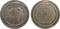 USA Medaille Bronze Grundsteinlegung der Baltimore and Ohio (B&O) Railroad 1828 - First stone laid on Baltimore & Ohio railroad 1828, Grundst -