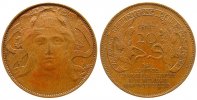 Italien Medaille zu 20 Centesimi Kupfer Mailand, Vittorio Emanuele III (1900-1943), Mailänder Ausstellung -