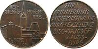 Weimarer Republik Medaille Bronzeguß Reichertshofen OBB - zur Erinnerung an die Kirchweihe durch Exzellenz Bischof Josef . Augsburg am 20.Sept.1931, unsign -