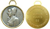 Schweiz tragbare Medaille . Glarus - Glaris, v. Huguenin, ca. 39 MM -