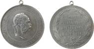 Franz Josef I (1848-1916) tragbare Medaille Silber Franz Joseph I. (1848-1916) - Staatspreis für Pferdezucht, Büste nach rechts / Schrift im Kranz, für Böhmen, Mähren und S -
