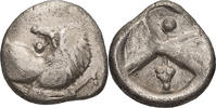 Ancient Greek Achaean League Hemidrachm, ex BCD Cherronesos, ancient barbarous imitation. Achaean League Hemidrachm, ex BCD -