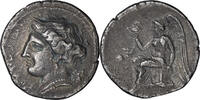 Ancient Greek Drachm Bruttium, Terina. Drachm -